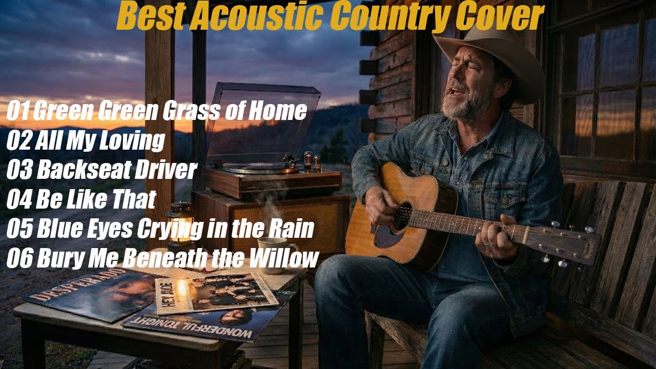 Best Acoustic Country Covers - Oldies, Bluegrass & Soul - Music for the Soul 🌾