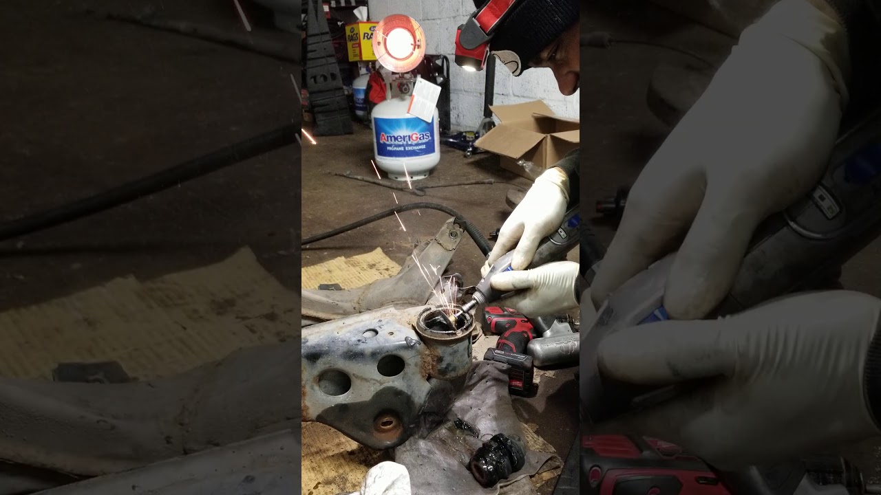 300zx subframe bushings without using heat