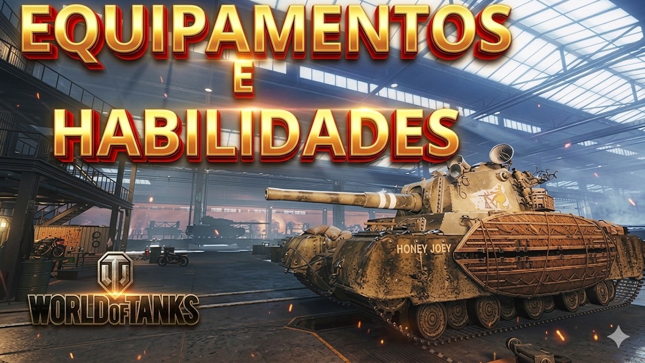 Equipamentos e Habilidades da Tripulação para seu Tanque Pesado - World of Tanks