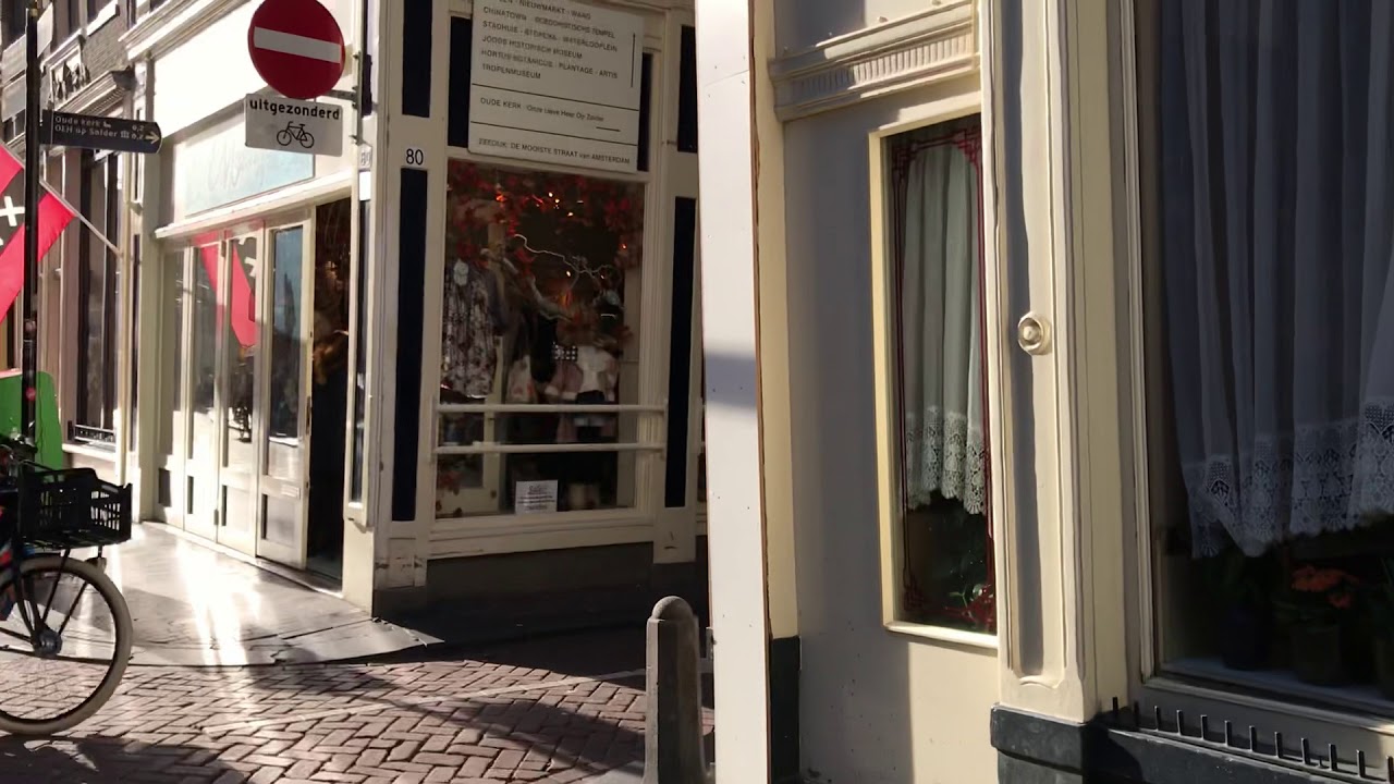 Red Light District Amsterdam / De Rosse Buurt / De Wallen op 6 november 2018