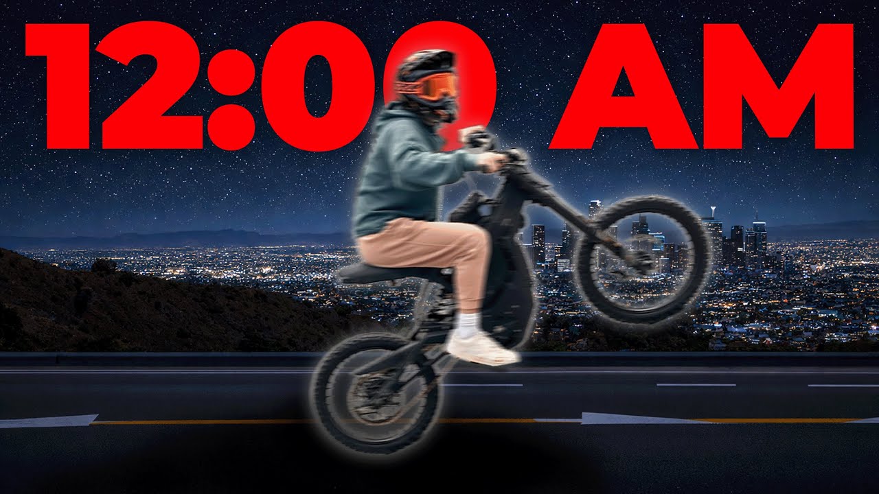 I Went On A Night Ride On My SURRON...