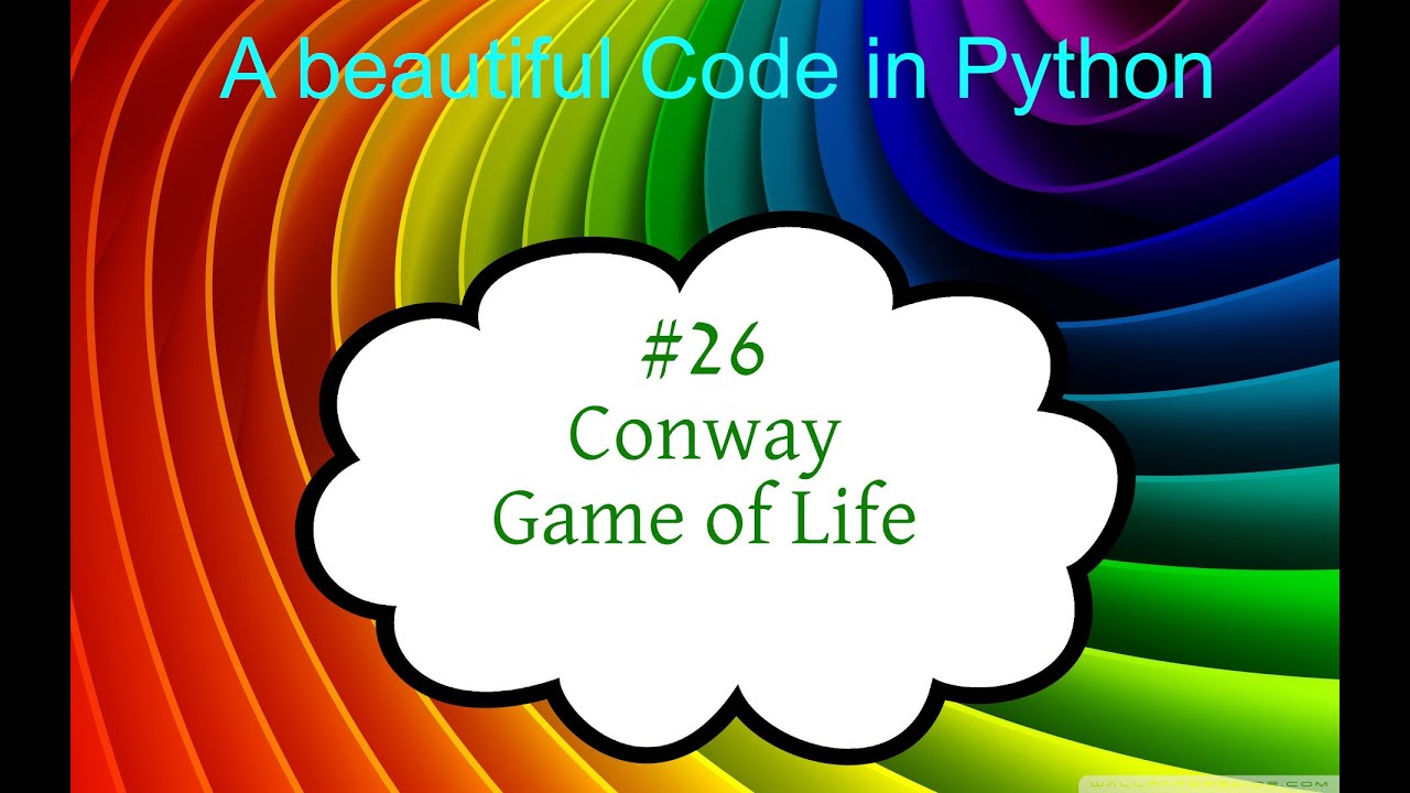 Python Tutorial deutsch, #26 Conway Game of Life
