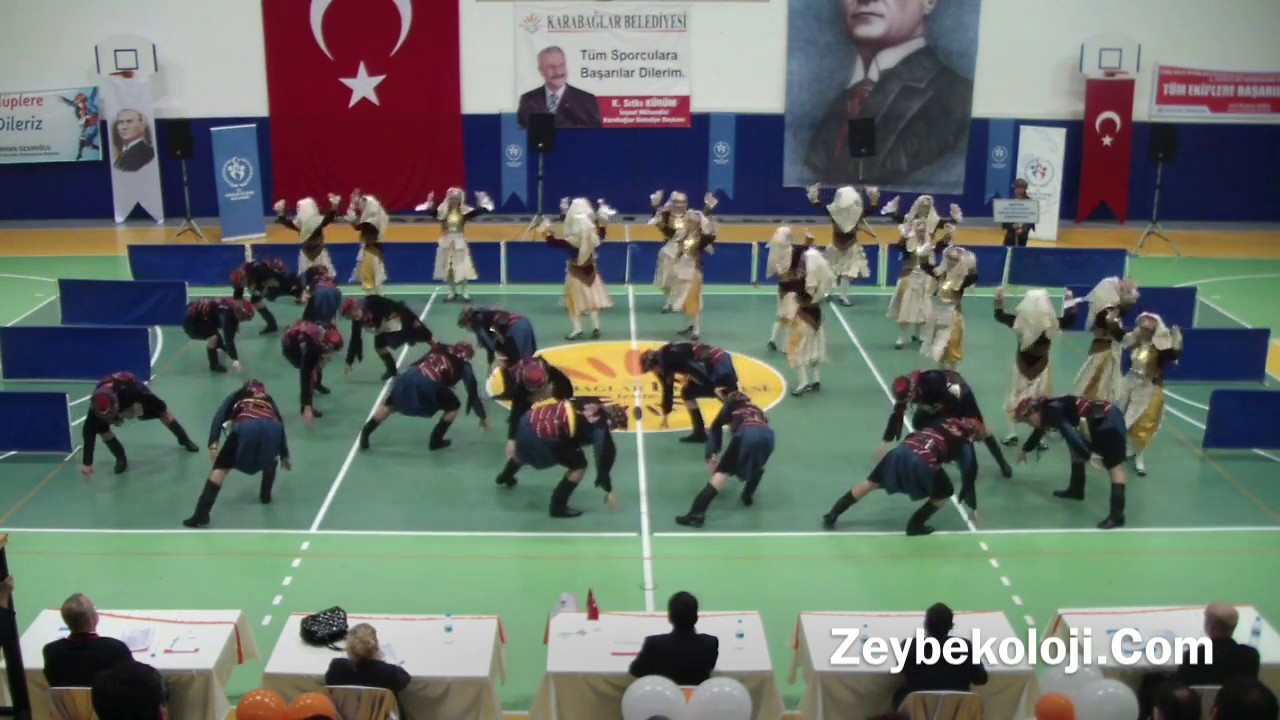 Üçetek Kültür Sanat GSK | Büyükler Stilize | 2012 THOF İzmir #Zeybekoloji