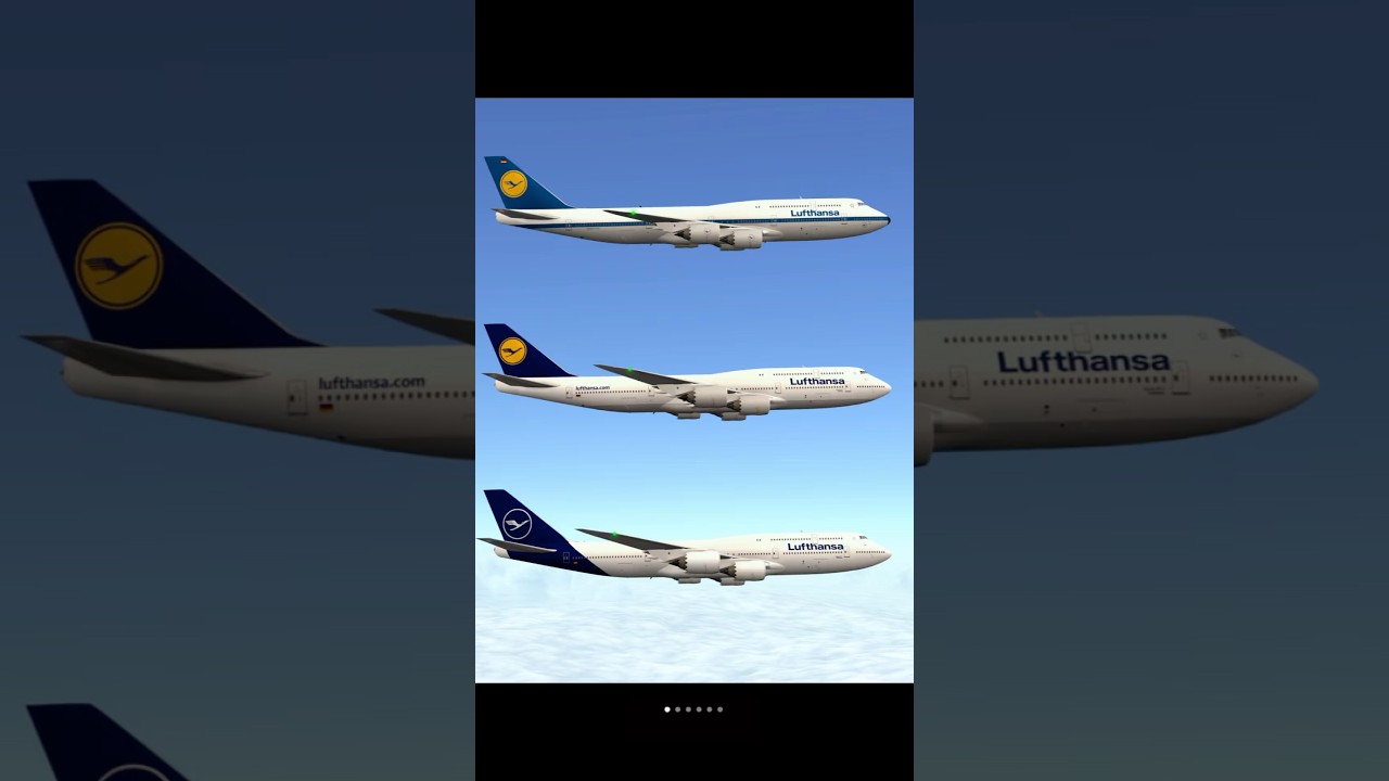 Lufthansa Boeing 747-8 Evolution ✈️✨