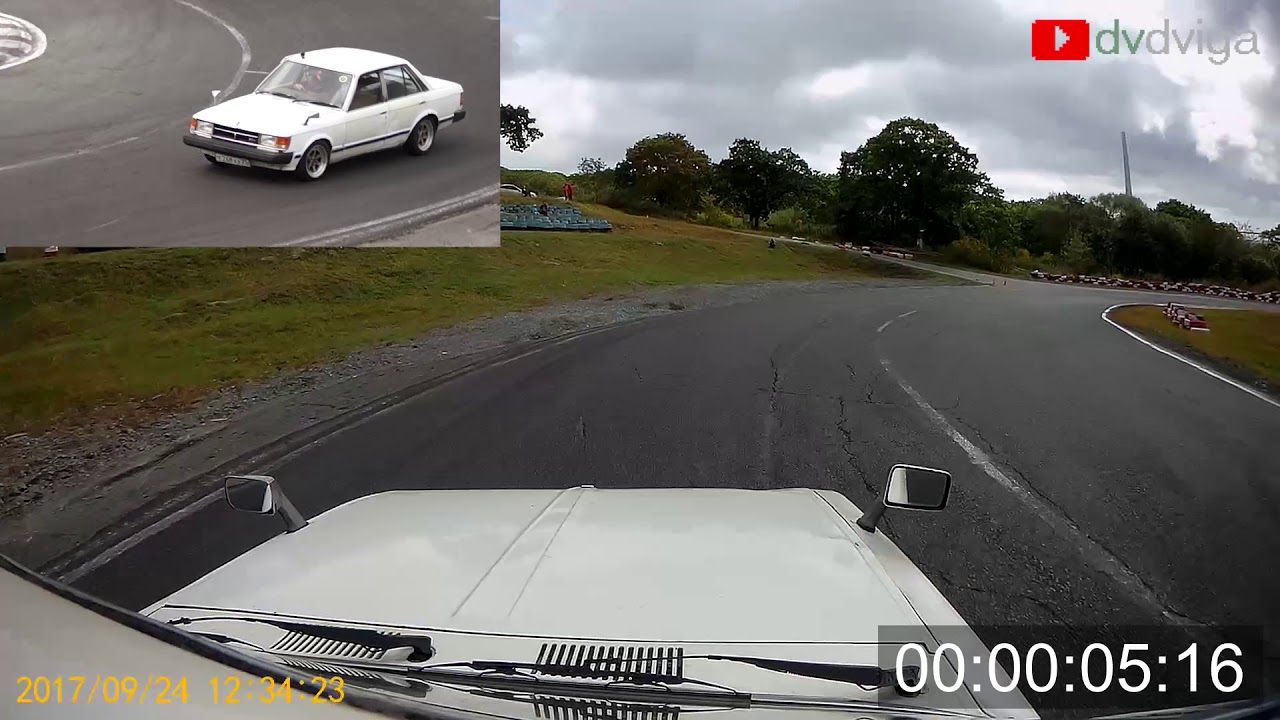 Toyota Celica Camry SR20 RWD Onboard - 4 этап Zmeinka Time Attack Challenge 2017