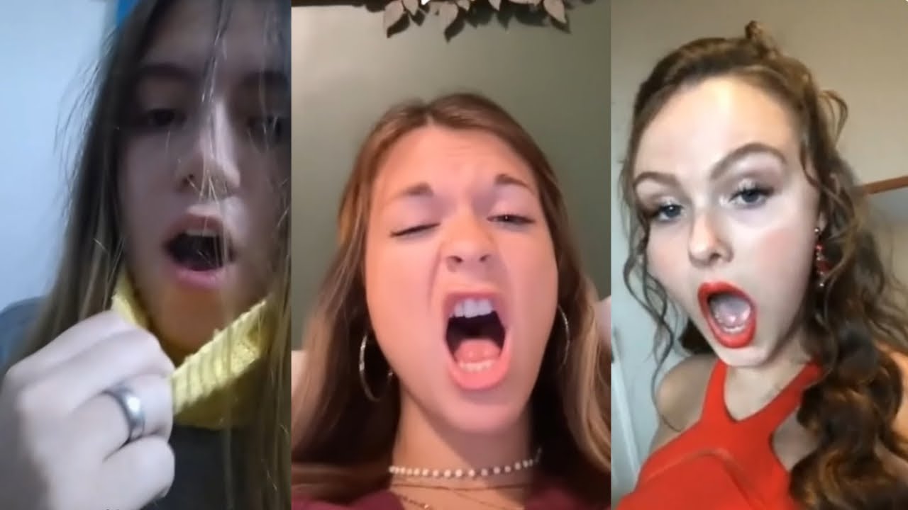 Красивые девушки громко отрыгивают (часть 25)