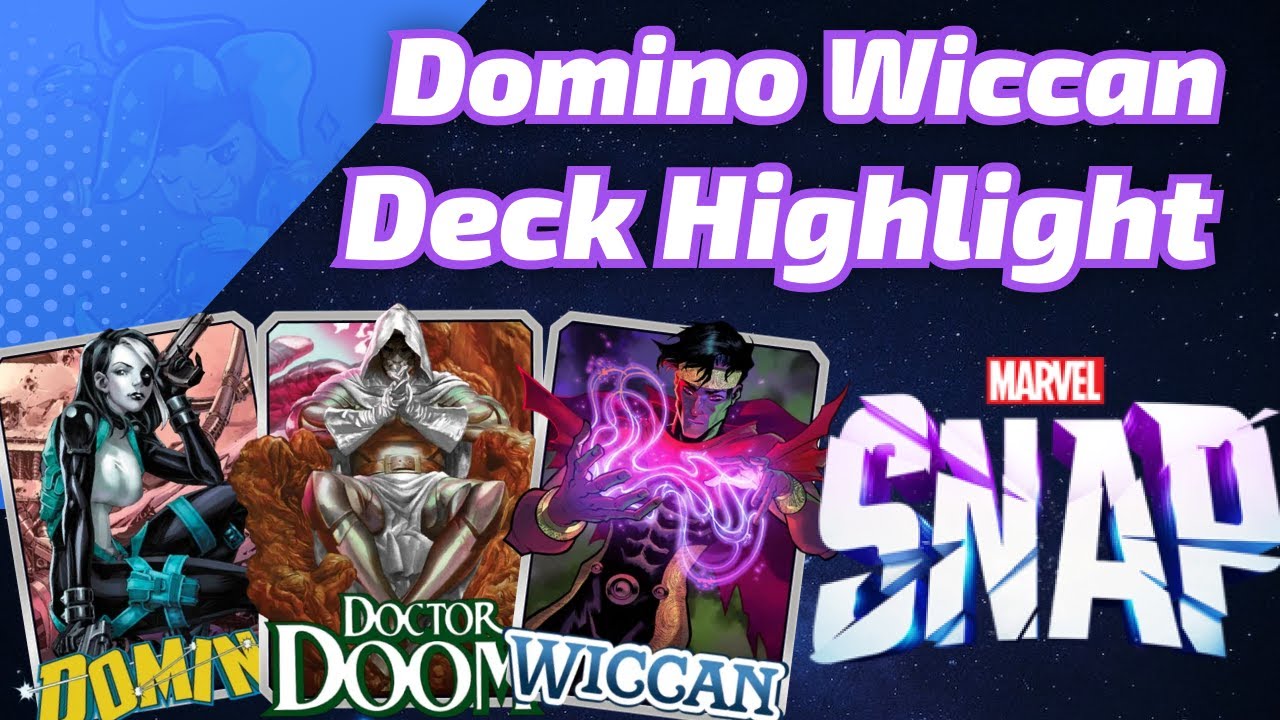 Domino Wiccan takes me to INFINITE! | Marvel SNAP Deck Highlight
