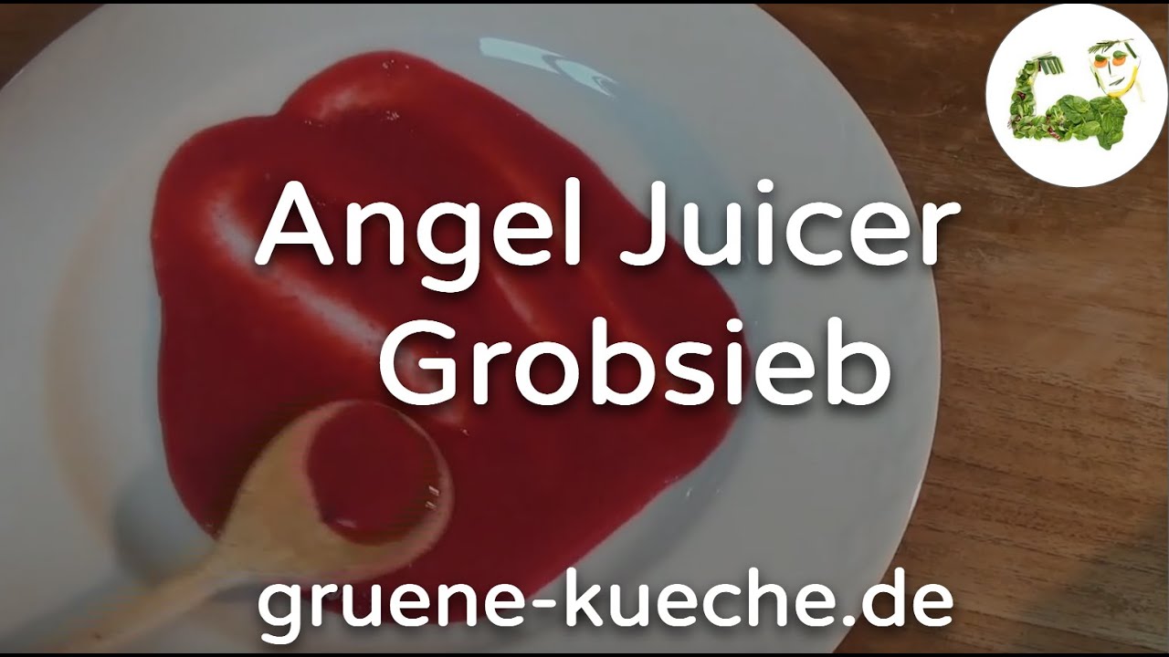 Grobes Sieb - Angel Juicer Siebe ausprobiert (Teil 3/6)