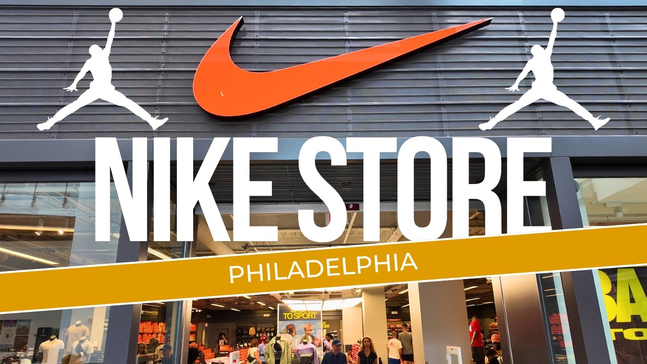 Inside NIKE STORE Philadelphia