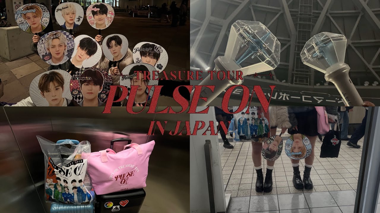【TEUME Vlog】TREASURE TOUR PLUSE ON IN KYOCERA DOME✩.*˚