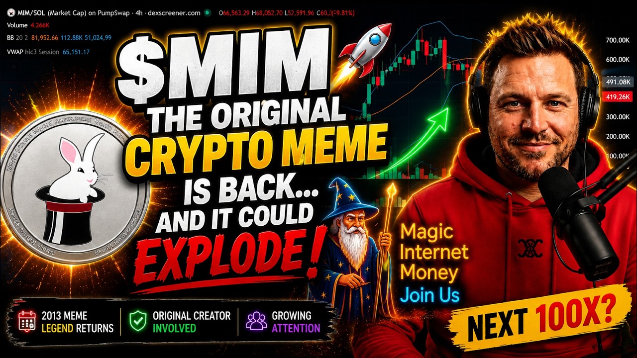 $MIM Magic Internet Money The ORIGINAL Crypto Meme Is Back&hellip; And It Could EXPLODE 🚀