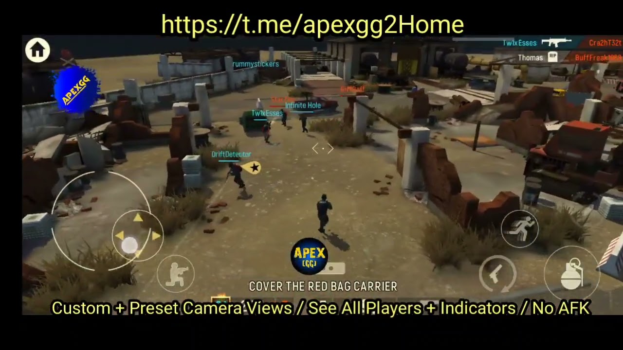 Hack Tacticool PvP Action Shooter GameGuardian - GG lua script