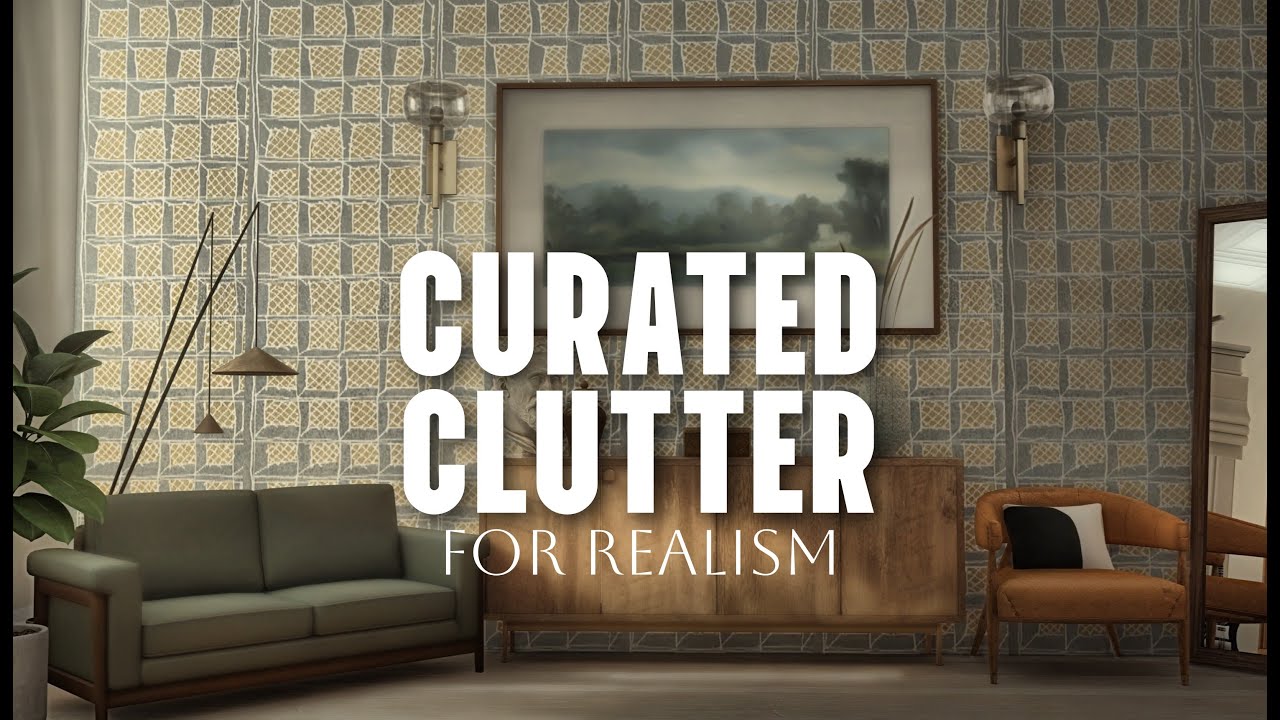 YOUR SIMS 4 CURATED CLUTTER GUIDE | How I Decorate My Sims Homes | SWP