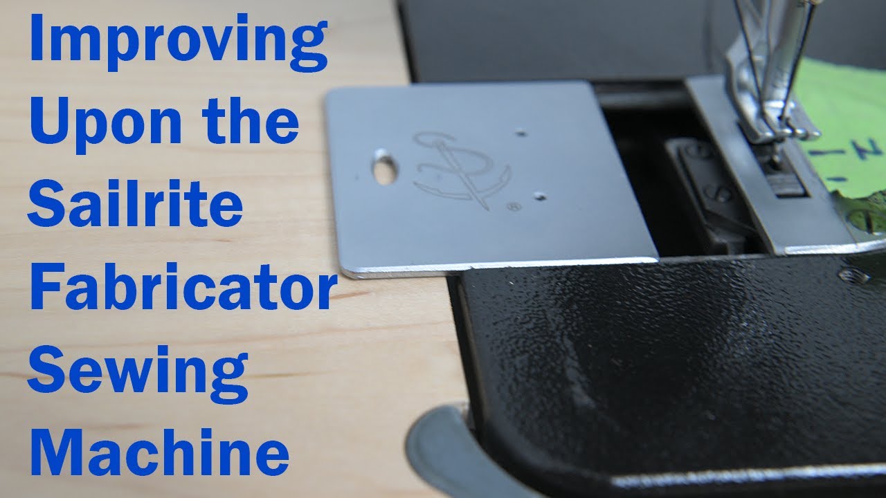 Upgrading the Sailrite Fabricator Deluxe