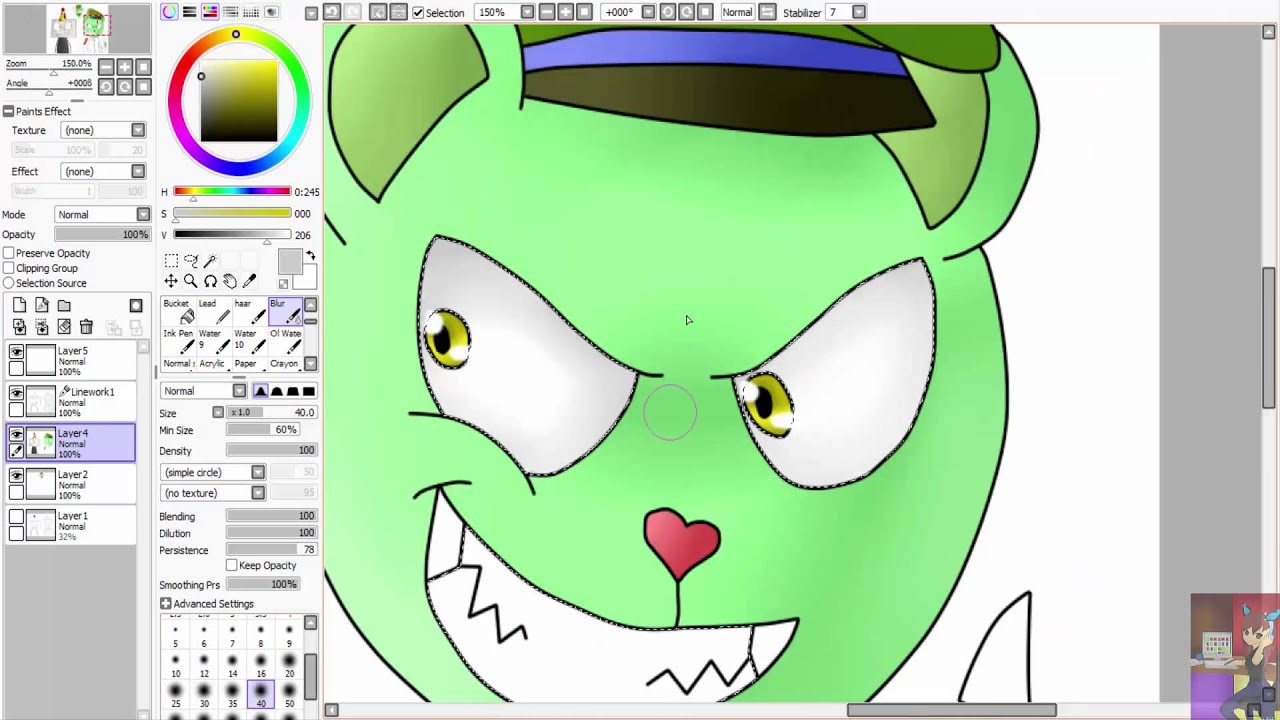 BIrthday Boy Blam and Flippy Speedpaint