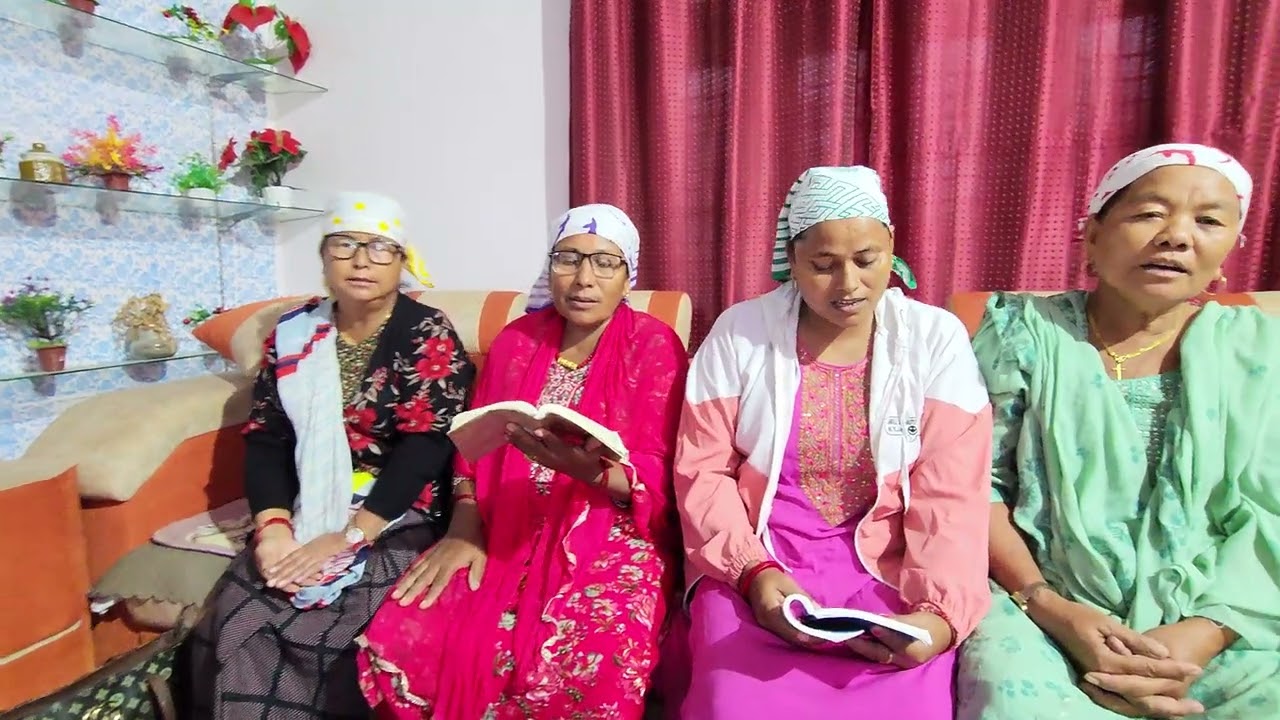 Ropheka church kohalpur 6, Nepali Christian bhajan - Kaha Samma Jane yatri ho ..दिदीबहिनी प्रार्थना 