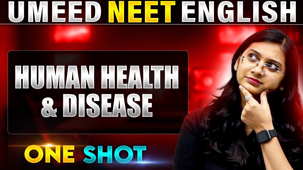 Human Health and Disease in 1 Shot | All concepts Covered | UMEED NEET in Pure English