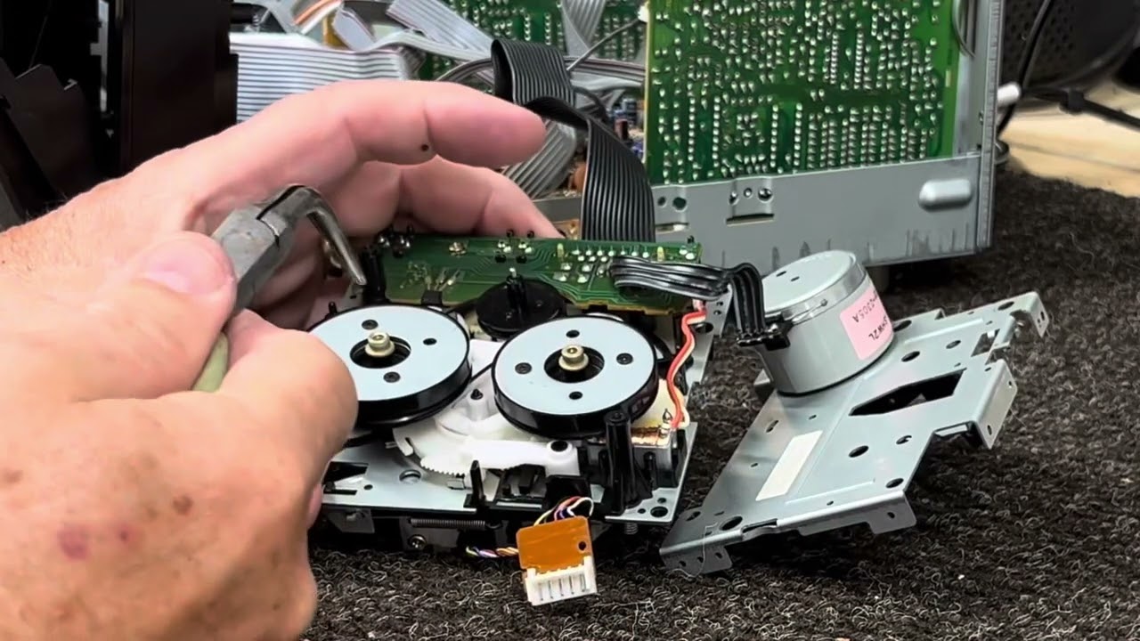 Pioneer Dual Cassette Repair.  Model CT-W801R