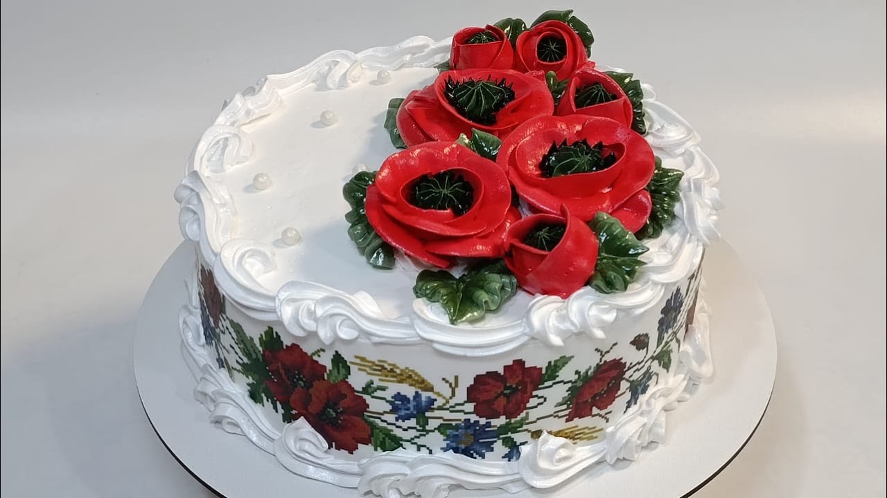 Торт для бабушки на 90-летие!!!