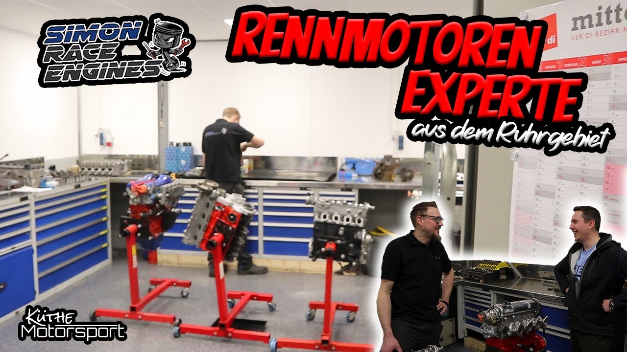 RENNMOTOREN-EXPERTE aus dem RUHRGEBIET | Besuch bei Simon Race Engines | Motorbau | Küthe Motorsport
