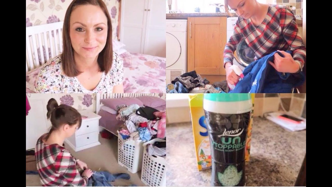 MY LARGE FAMILY LAUNDRY ROUTINE!