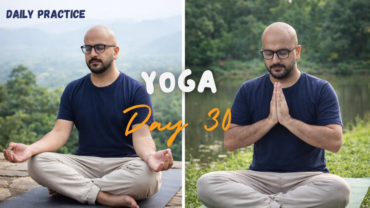 Day 30: Yoga | DKD Yoga | @debukidastak | @DebashishBindra
