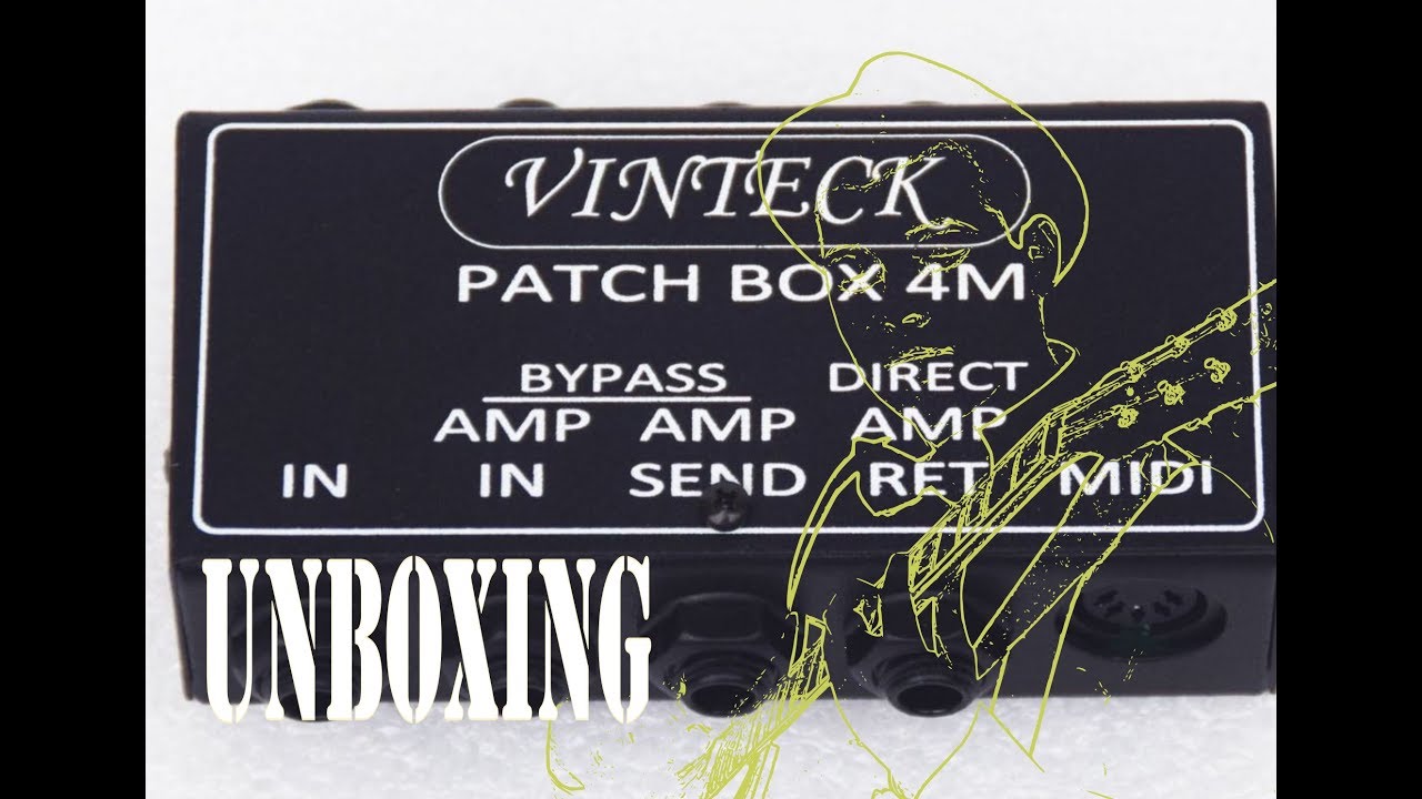 Vinteck Patch Box 4M: Unboxing e montaggio in Pedaliera