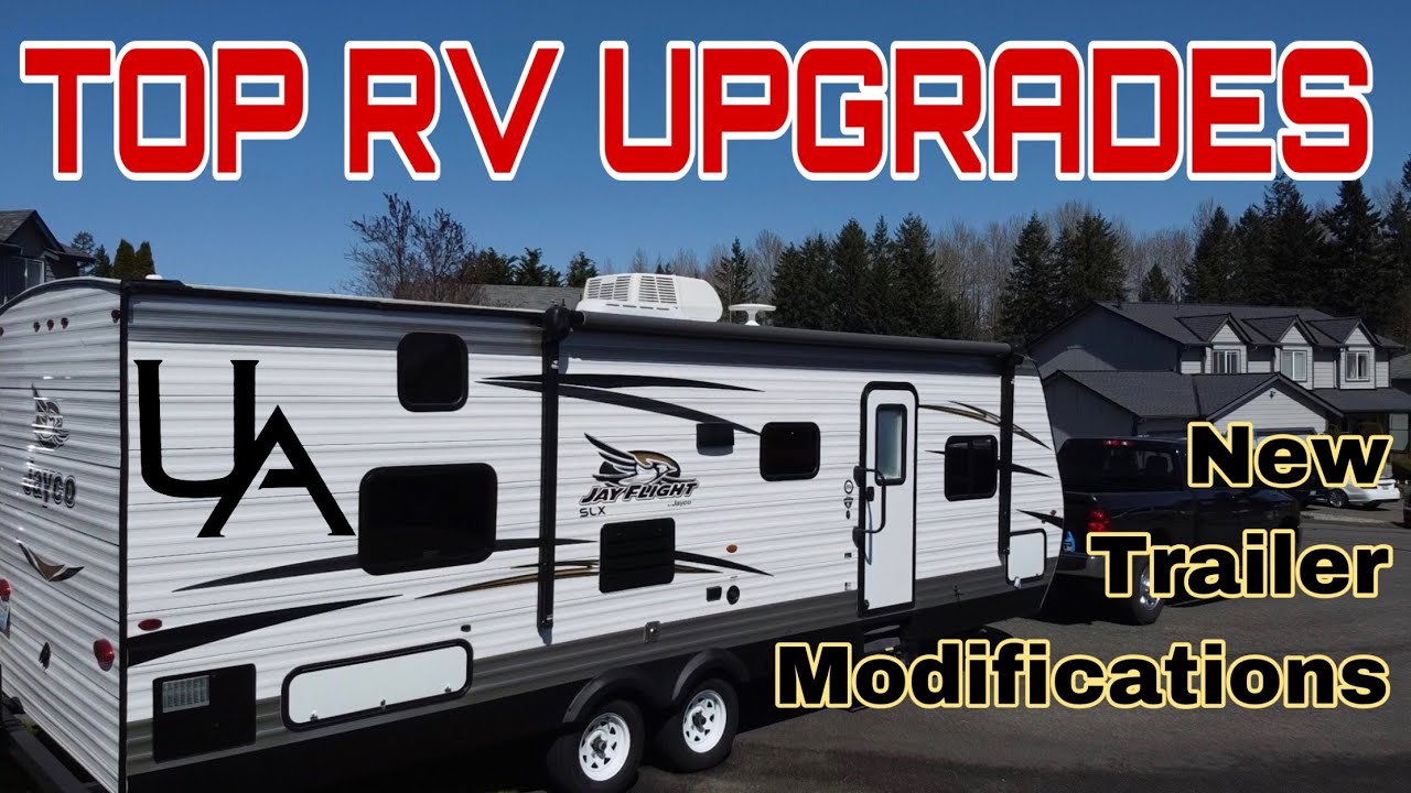 TRAILER / RV UPGRADES: MODIFICATIONS TO OUR 2018 JAYCO 267BHSW/ / NEW TRAILER MODIFICATIONS