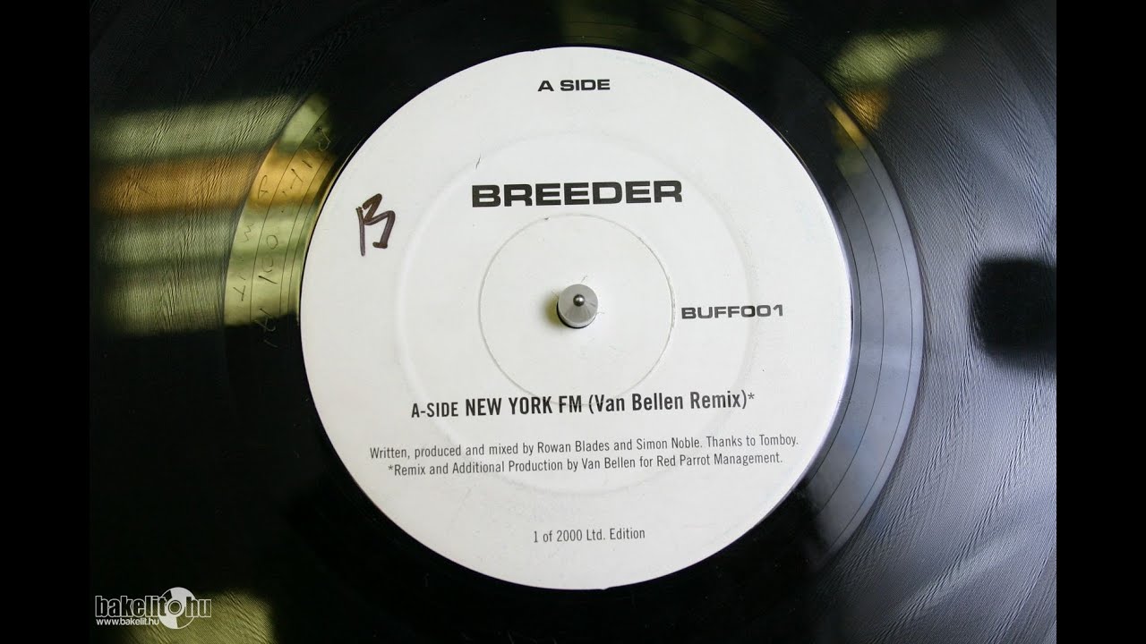 Breeder - New York FM (Van Bellen Remix) [2001]