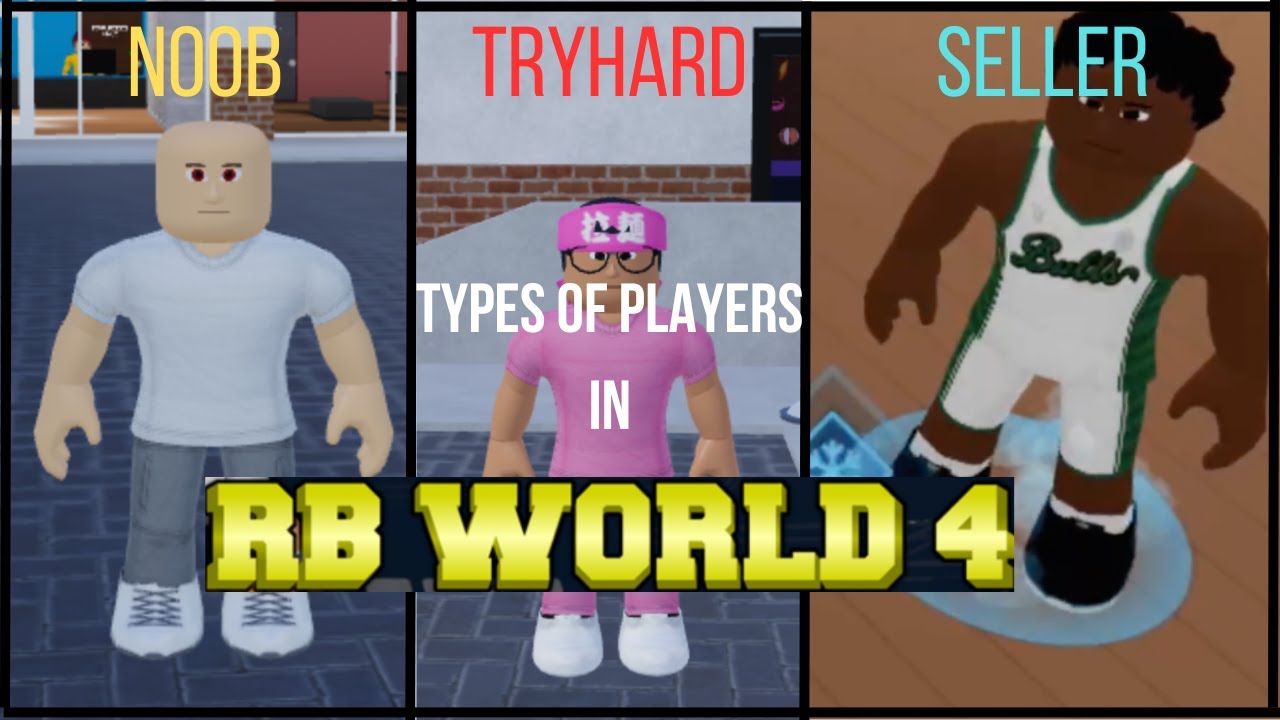 Types Of Players in RB World 4...