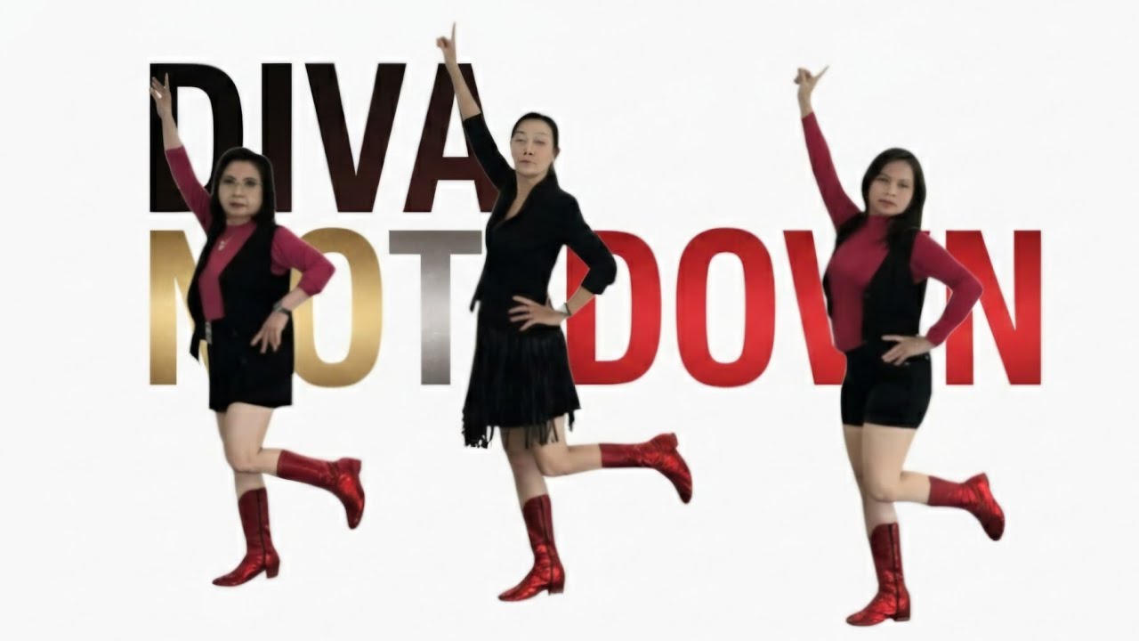 DIVA NOT DOWN-Advanced Phrased Line Dance 
