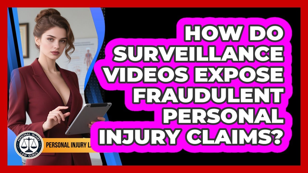 How Do Surveillance Videos Expose Fraudulent Personal Injury Claims? - Personal Injury Law Gurus