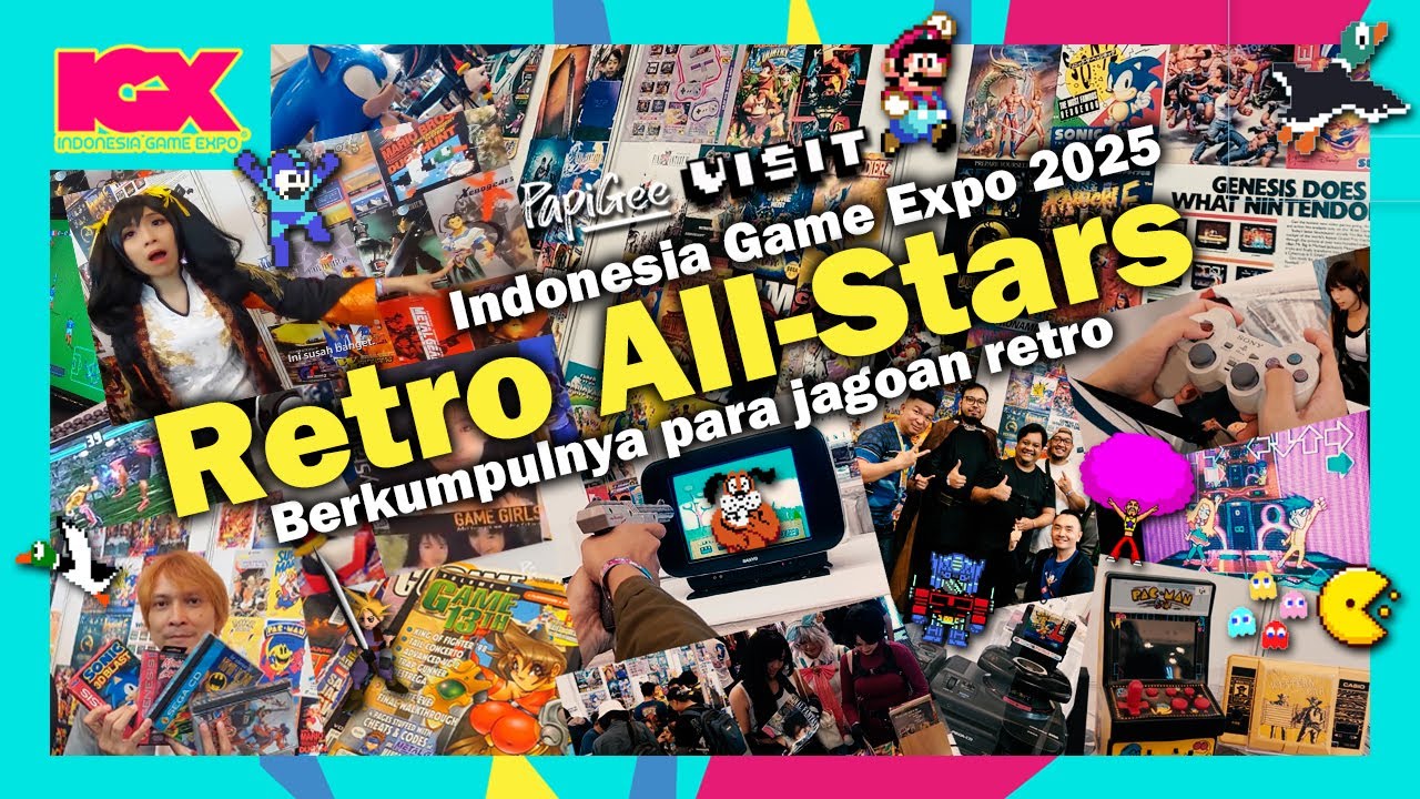 SERUNYA KOMUNITAS RETRO DI IGX 2025 | Retro Game Indonesia