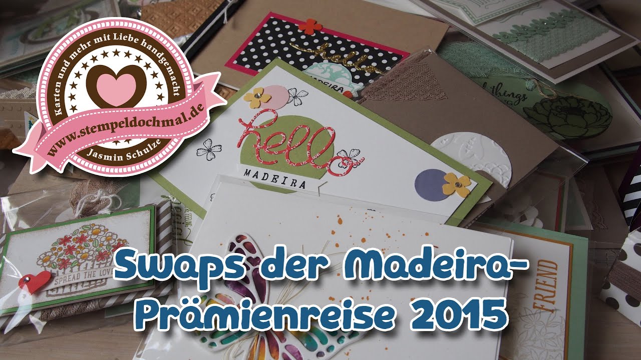 Swaps Stampin' Up! Prämienreise Madeira