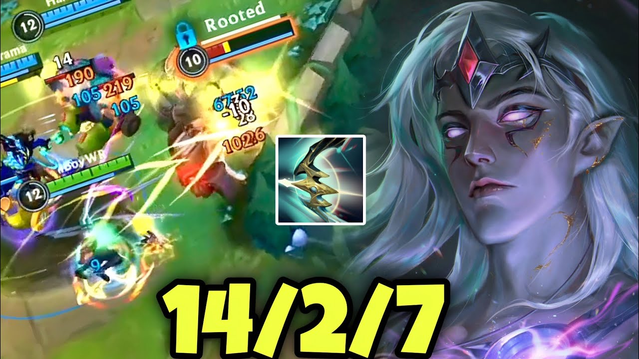 WILD RIFT ADC // THIS VARUS IS TOO STORENG WITH THIS BUILD AND RULES IN PATCH 6.0C GAMEPLAY!