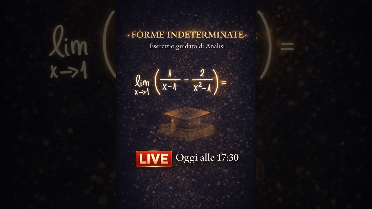 LE FORME INDETERMINATE sono veramente INDETERMINATE? 🤔🤔🤔