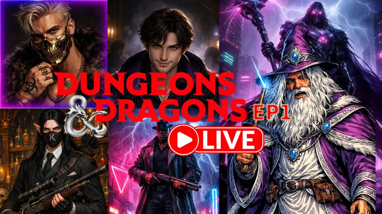 I LIVE STREAMED THE BEST D&D SESSION EVER! (not really) | Episode 1