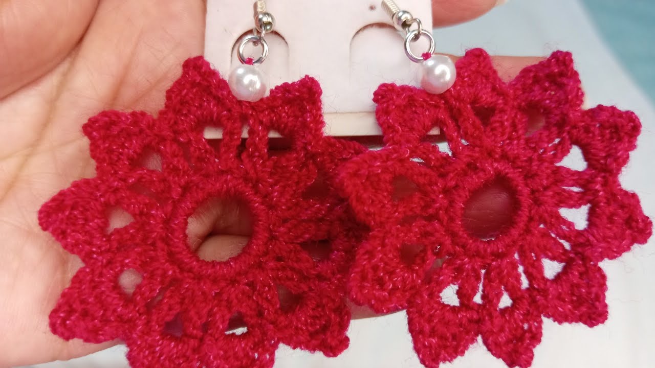 HERMOSOS ARETES PASÓ A PASO 