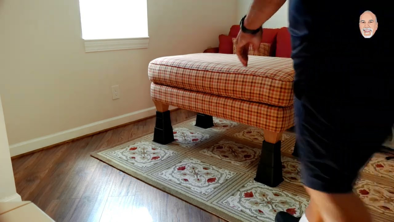 20 pack Bed Risers. Raise furniture one to ten inches