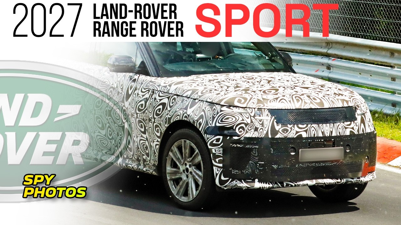ШПИОНСКИЕ ФОТО: Range Rover Sport 2027 года