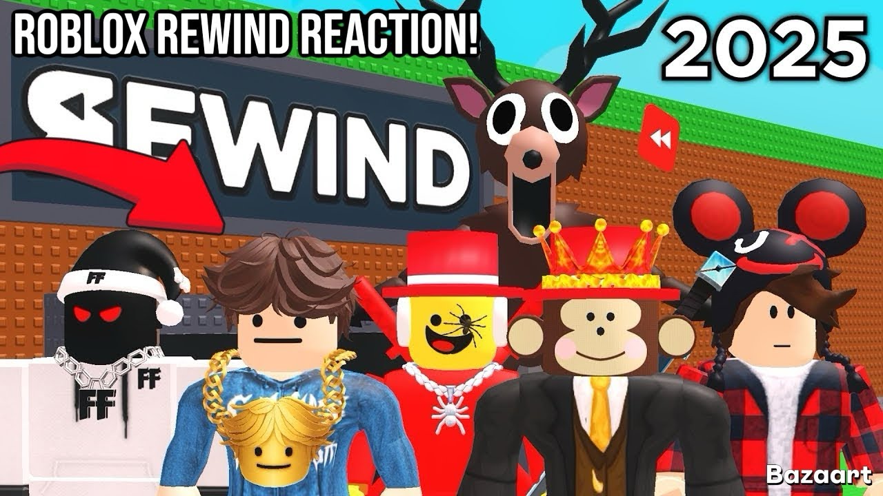 reacting to ROBLOX REWIND 2025..