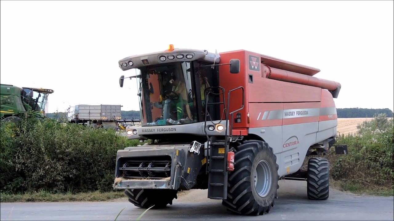 Odjazdy kombajnou žatva 2015 (Claas, John Deere, Massey Ferguson)