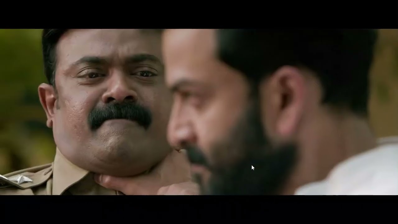 kaduva fight scene