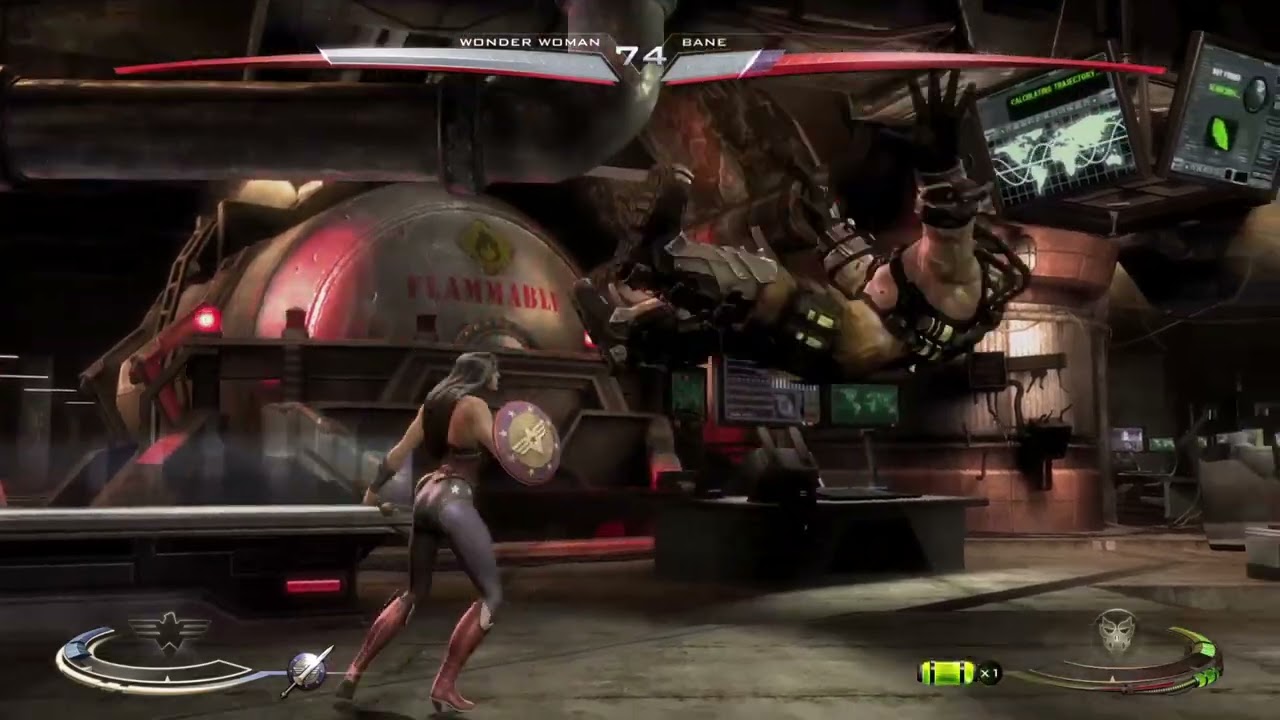 INJUSTICE GODS AMONG US ULTIMATE EDITION PS5 (WONDER WOMAN VS BANE)