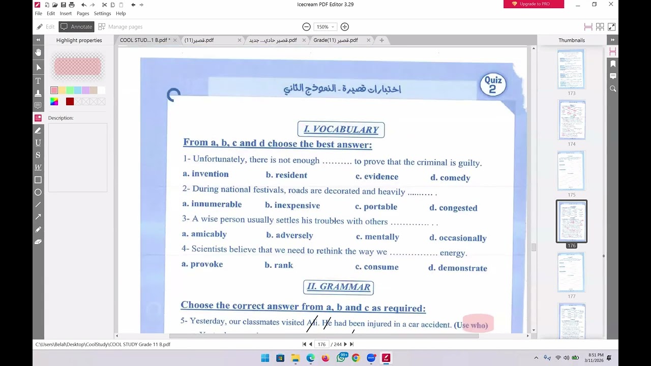 Grade11 زتونه قصير كول ستادي