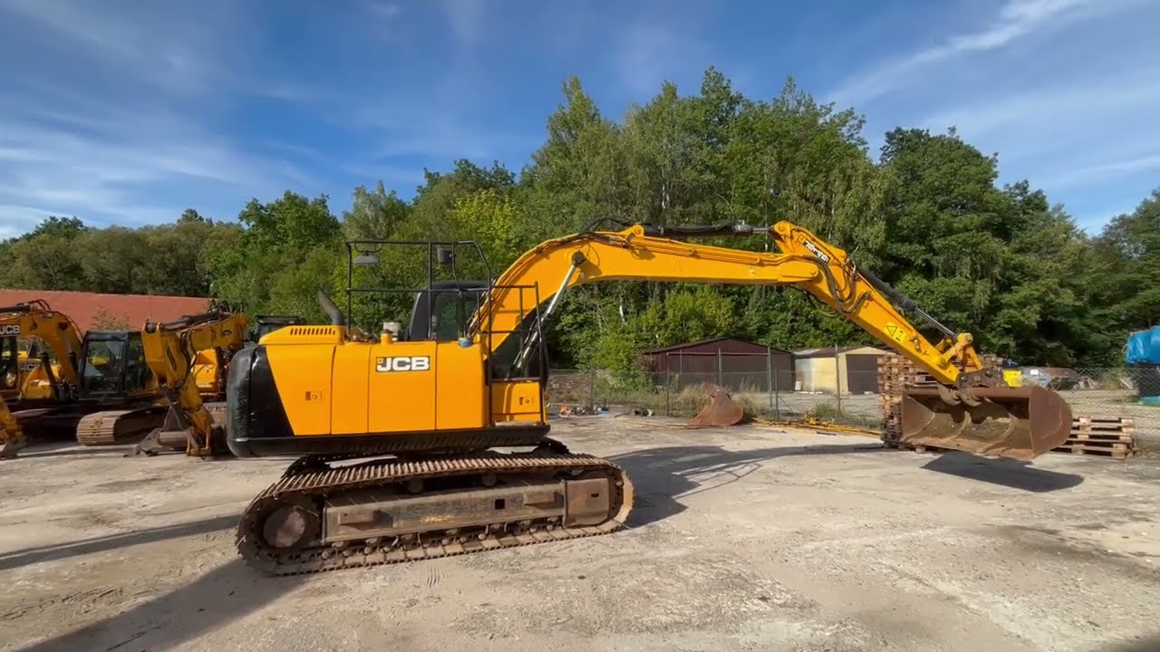 JCB JS145LC 2017 | Гусеничний екскаватор на продаж | 4 660 м/г | Щойно з Бельгії