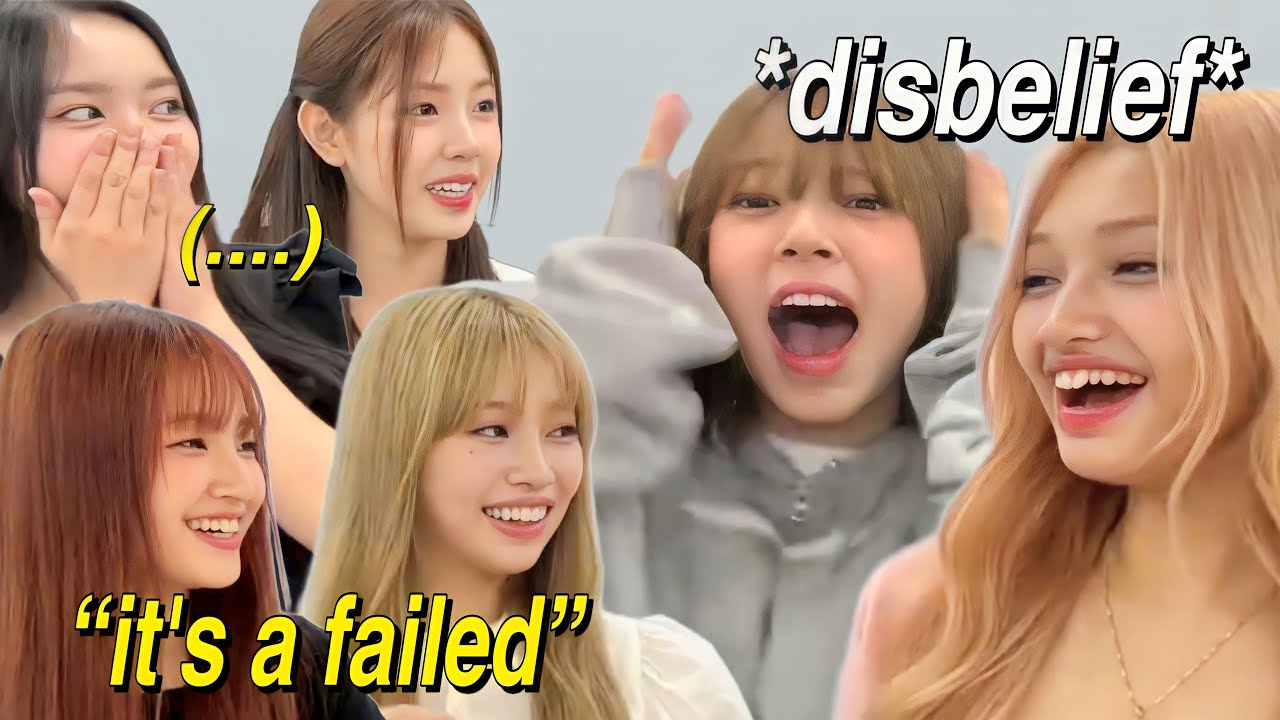 GEHLEE and KOTOKO totally failed the challenge during weverse live