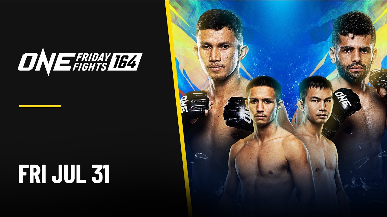 🔴 [Live in HD] ONE Friday Fights 164: Watcharaphon vs. Hamidi