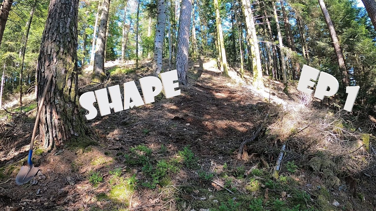 Ep1: Je construis un terrain de DH dans la forêt !!!