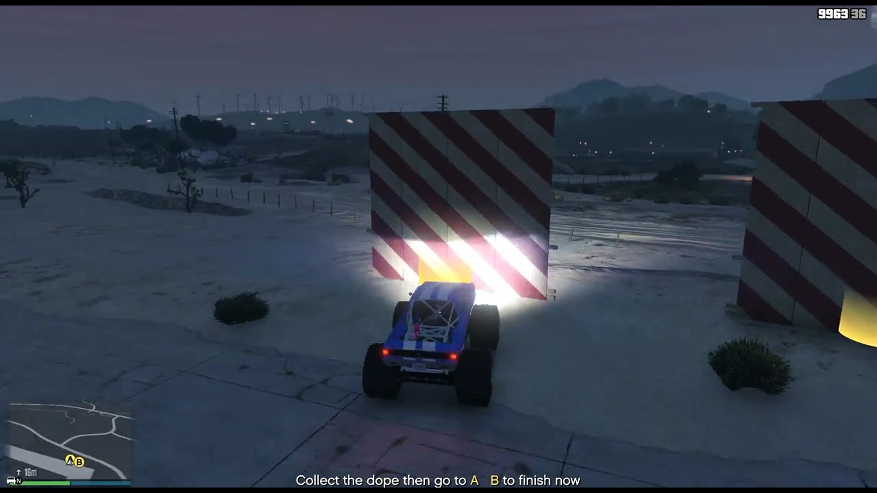 GTA V Online / Mission Creator / monster truck funpark